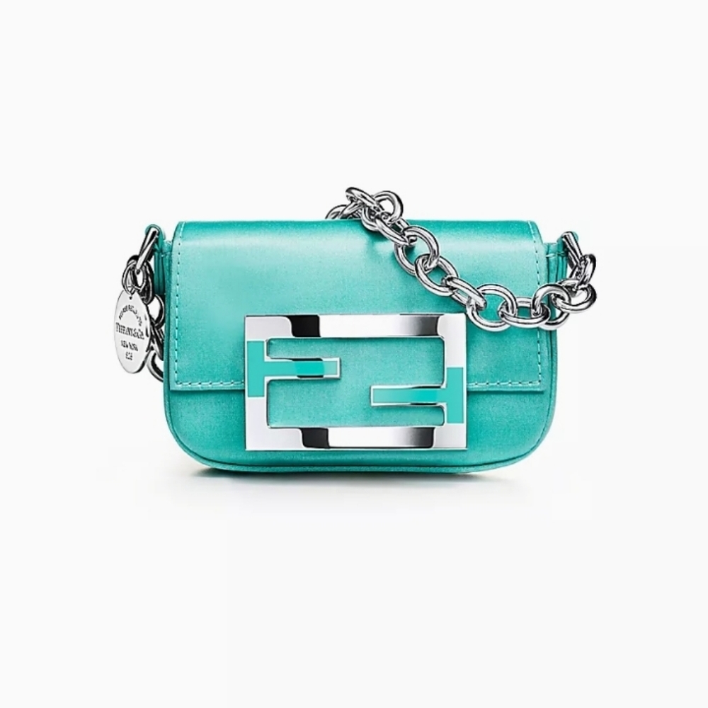 🚫 SOLD ! 🚫 Tiffany & Co. X Fendi Satin Nano Baguette